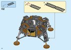 Instrucciones de Construcción - LEGO - 10266 - NASA Apollo 11 Lunar Lander: Page 110