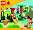 Instrucciones de Construcción - LEGO - DUPLO - 10513 - Never Land Hideout: Page 1