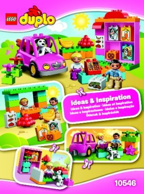 Instrucciones de Construcción - LEGO - DUPLO - 10546 - El Supermercado: Page 1