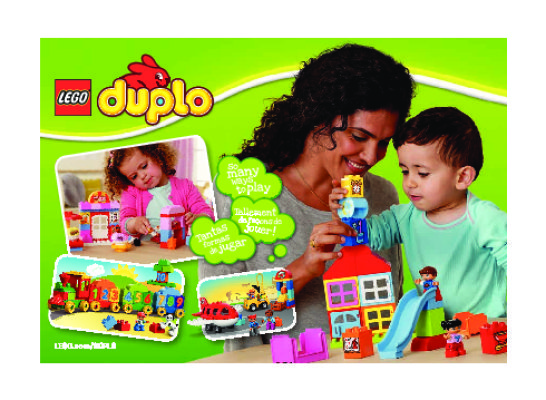 Instrucciones de Construcción - LEGO - DUPLO - 10581 - El Bosque: Patos: Page 1