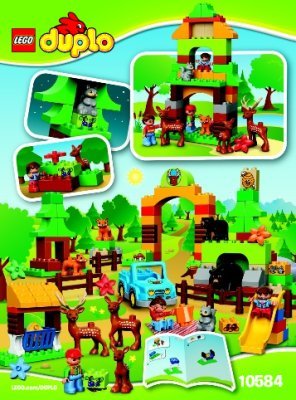 Instrucciones de Construcción - LEGO - DUPLO - 10584 - El Bosque: Parque: Page 1