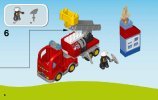 Instrucciones de Construcción - LEGO - DUPLO - 10592 - El Camión de Bomberos: Page 8