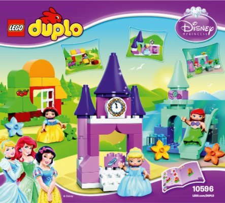 Instrucciones de Construcción - LEGO - DUPLO - 10596 - Colección Disney Princess™: Page 1