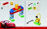 Instrucciones de Construcción - LEGO - DUPLO - 10600 - Carrera Clásica Disney Pixar Cars™: Page 6