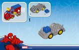 Instrucciones de Construcción - LEGO - DUPLO - 10608 - La Aventura en el Camión Araña de Spider-Man: Page 2