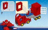 Instrucciones de Construcción - LEGO - DUPLO - 10608 - La Aventura en el Camión Araña de Spider-Man: Page 8