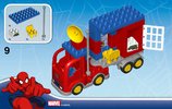 Instrucciones de Construcción - LEGO - DUPLO - 10608 - La Aventura en el Camión Araña de Spider-Man: Page 10