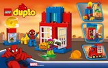 Instrucciones de Construcción - LEGO - DUPLO - 10608 - La Aventura en el Camión Araña de Spider-Man: Page 12