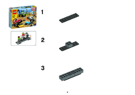 Instrucciones de Construcción - LEGO - 10655 - LEGO® Monster Trucks: Page 1