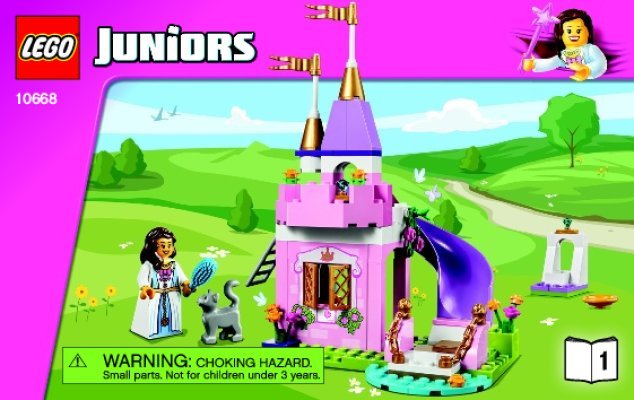 Instrucciones de Construcción - LEGO - Juniors - 10668 - El Castillo de Juegos de la Princesa: Page 1