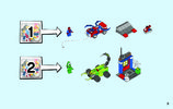 Instrucciones de Construcción - LEGO - 10754 - Spider-Man vs. Scorpion Street Showdown: Page 3