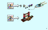 Instrucciones de Construcción - LEGO - 10755 - Zane's Ninja Boat Pursuit: Page 3