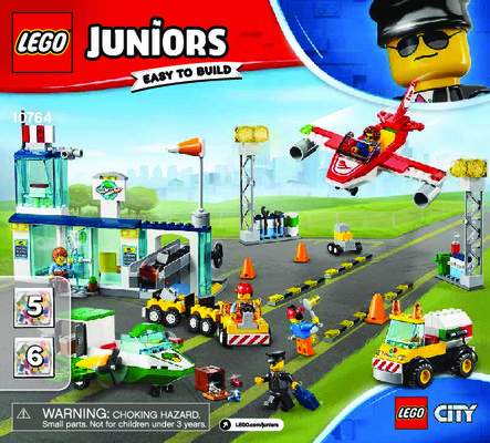 Instrucciones de Construcción - LEGO - 10764 - City Central Airport: Page 1