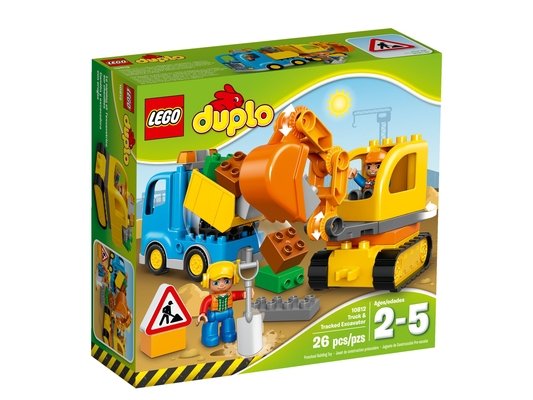 10812 - Truck & Tracked Excavator