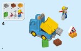 Instrucciones de Construcción - LEGO - DUPLO - 10812 - Camión y excavadora con orugas: Page 6