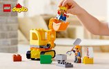 Instrucciones de Construcción - LEGO - DUPLO - 10812 - Camión y excavadora con orugas: Page 7