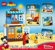 Instrucciones de Construcción - LEGO - DUPLO - 10827 - Casa en la playa de Mickey y sus amigos: Page 24