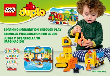 Instrucciones de Construcción - LEGO - DUPLO - 10828 - Clínica veterinaria de la Doctora Juguetes: Page 1