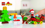 Instrucciones de Construcción - LEGO - DUPLO - 10837 - Trineo de Papá Noel: Page 2