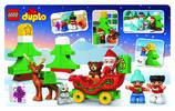 Instrucciones de Construcción - LEGO - DUPLO - 10837 - Trineo de Papá Noel: Page 19