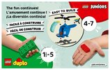 Instrucciones de Construcción - LEGO - 10872 - Train Bridge and Tracks: Page 15