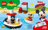 Instrucciones de Construcción - LEGO - 10881 - Mickey's Boat: Page 1