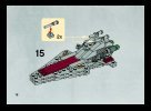 Instrucciones de Construcción - LEGO - 20007 - Republic Attack Cruiser: Page 18