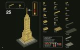 Instrucciones de Construcción - LEGO - Architecture - 21002 - Empire State Building: Page 16