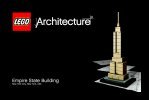 Instrucciones de Construcción - LEGO - Architecture - 21002 - Empire State Building: Page 1