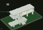 Instrucciones de Construcción - LEGO - Architecture - 21009 - La casa Farnsworth House™: Page 58