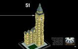 Instrucciones de Construcción - LEGO - Architecture - 21013 - Big Ben: Page 53