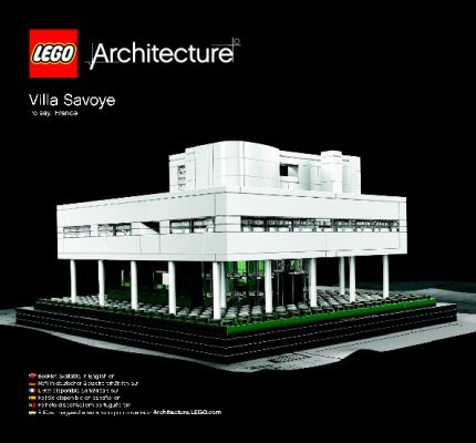 Instrucciones de Construcción - LEGO - Architecture - 21014 - Villa Saboya: Page 1