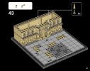 Instrucciones de Construcción - LEGO - Architecture - 21024 - Louvre: Page 67