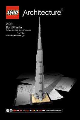 Instrucciones de Construcción - LEGO - Architecture - 21031 - Burj Khalifa: Page 1