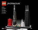 Instrucciones de Construcción - LEGO - Architecture - 21033 - Chicago: Page 1