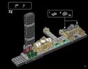 Instrucciones de Construcción - LEGO - 21044 - Paris: Page 71