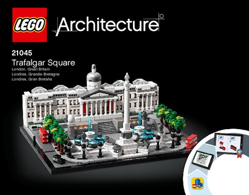 Instrucciones de Construcción - LEGO - 21045 - Trafalgar Square: Page 1