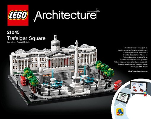 Instrucciones de Construcción - LEGO - 21045 - Trafalgar Square: Page 1