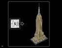 Instrucciones de Construcción - LEGO - 21046 - Empire State Building: Page 112