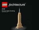 Instrucciones de Construcción - LEGO - 21046 - Empire State Building: Page 1