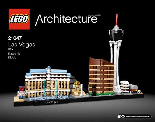 Instrucciones de Construcción - LEGO - 21047 - Las Vegas: Page 1