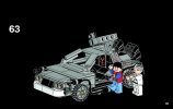 Instrucciones de Construcción - LEGO - Ideas - 21103 - La máquina del tiempo DeLorean: Page 91