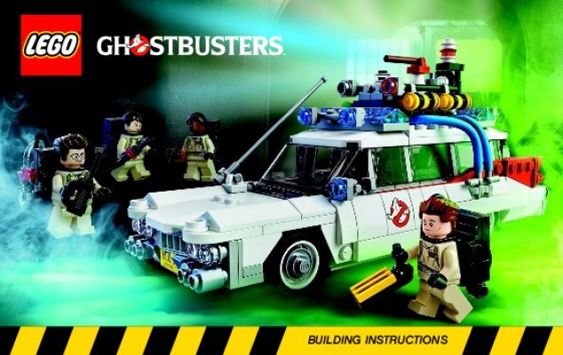 Instrucciones de Construcción - LEGO - Ideas - 21108 - El Ecto-1 de los Ghostbusters™: Page 1