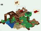 Instrucciones de Construcción - LEGO - Minecraft - 21125 - La casa del árbol en la jungla: Page 4