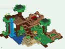 Instrucciones de Construcción - LEGO - Minecraft - 21125 - La casa del árbol en la jungla: Page 24