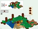 Instrucciones de Construcción - LEGO - Minecraft - 21125 - La casa del árbol en la jungla: Page 44