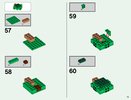 Instrucciones de Construcción - LEGO - Minecraft - 21125 - La casa del árbol en la jungla: Page 73