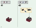 Instrucciones de Construcción - LEGO - Minecraft - 21126 - El Wither: Page 48