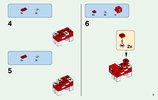 Instrucciones de Construcción - LEGO - Minecraft - 21129 - Isla champiñón: Page 7