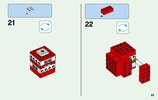 Instrucciones de Construcción - LEGO - Minecraft - 21129 - Isla champiñón: Page 25